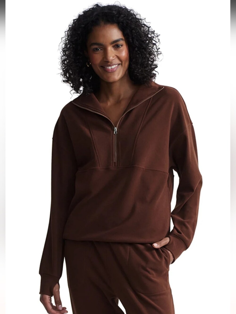 Varley Timberly Half-Zip Midlayer Pullover